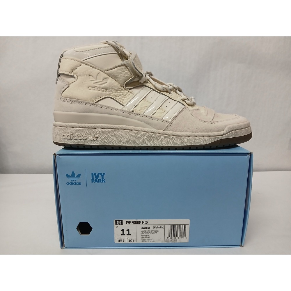 Adidas IVY‎ PARK Forum Mid GW2857 Cream White High Top Sneakers Men US 11